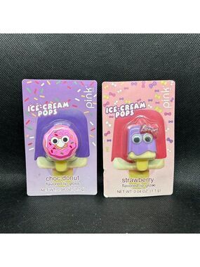New in package Ice Cream Pops flavored lip gloss